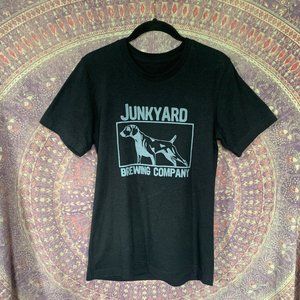 Junkyard Brewing Black Tee Unisex Small